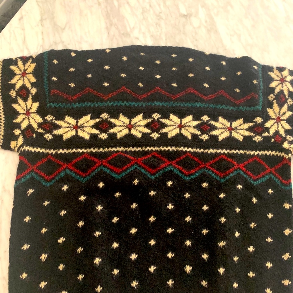 Men’s designer wool Holiday sweater